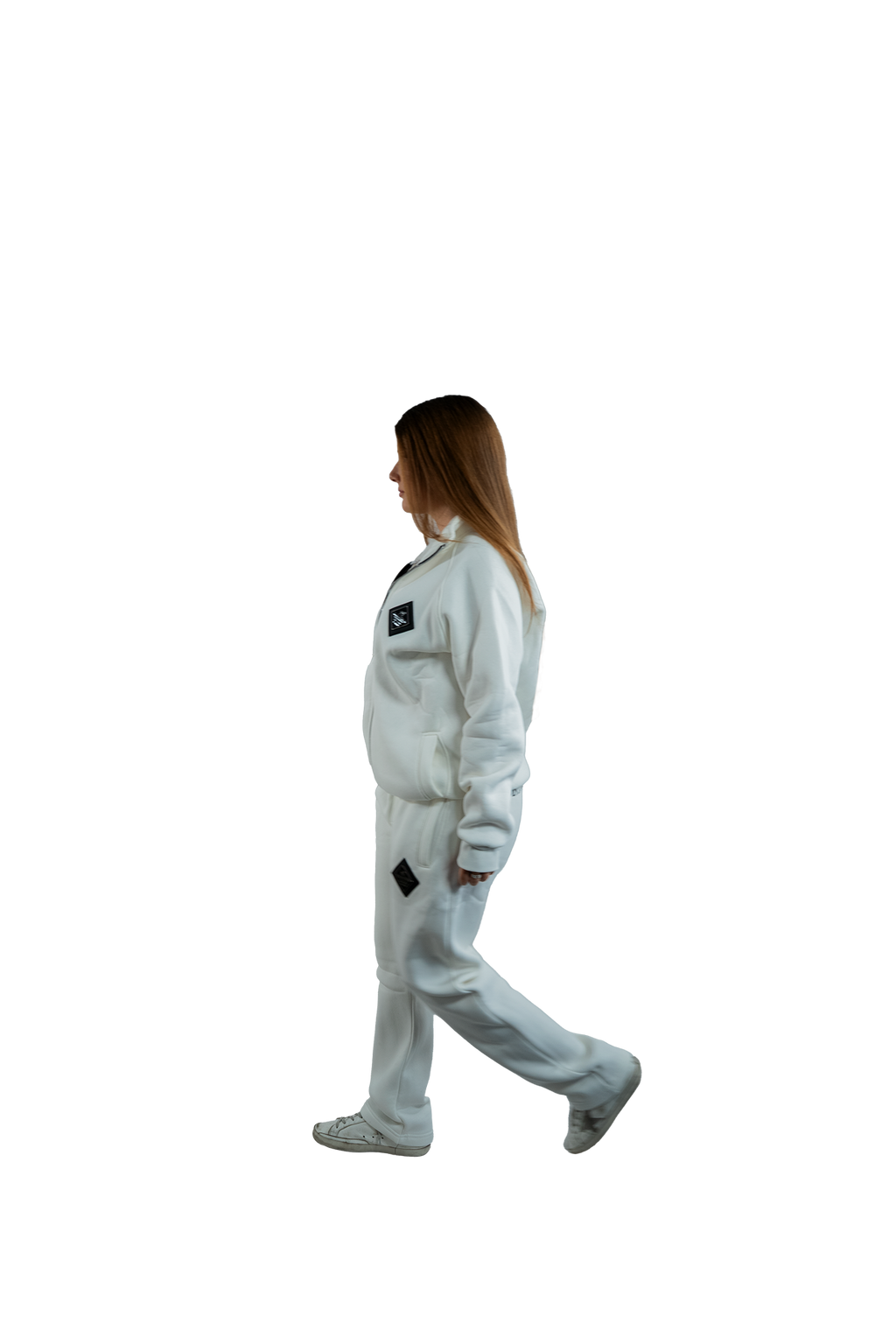 WHITE ZIP JACKET