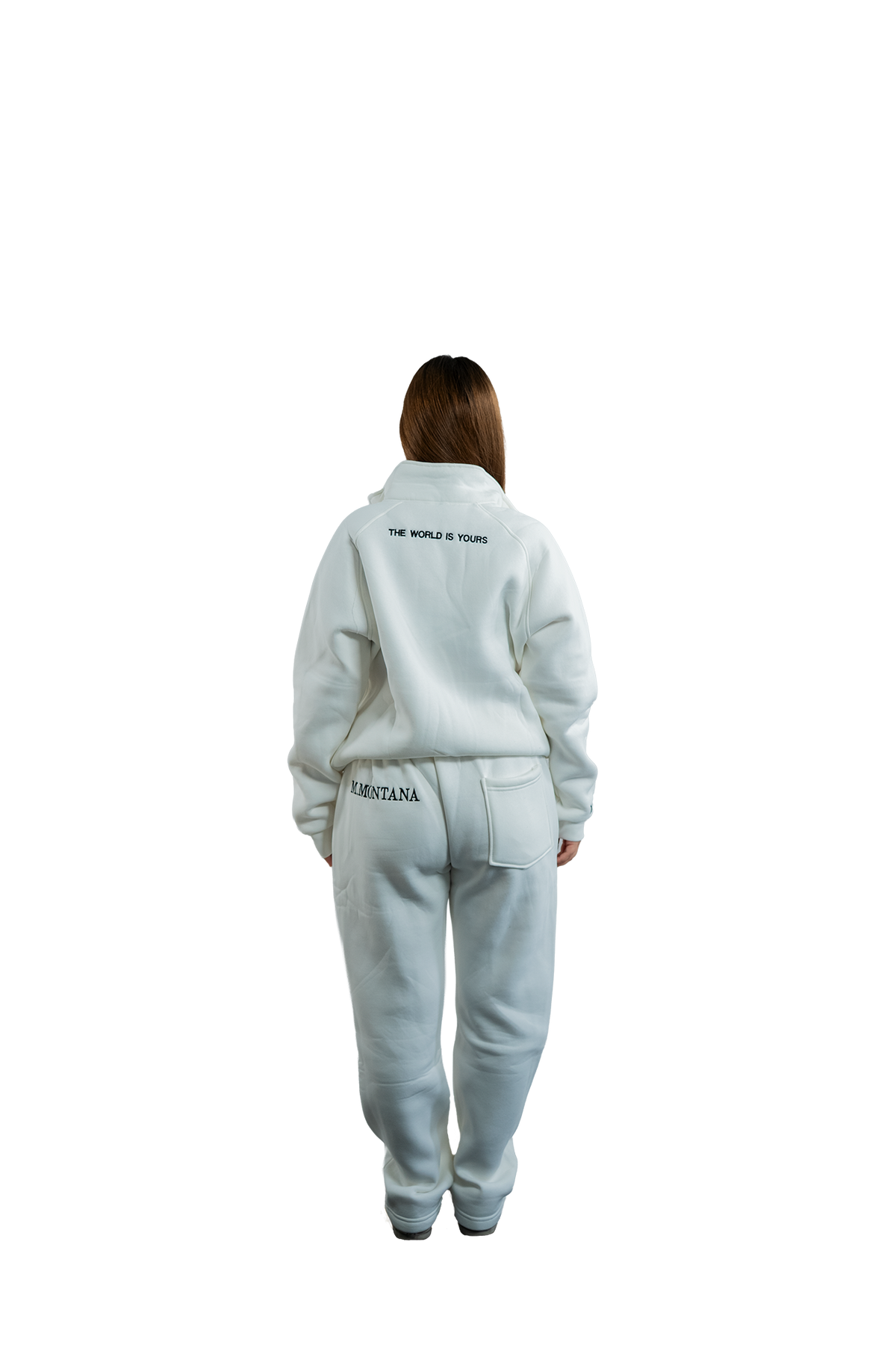 WHITE ZIP JACKET