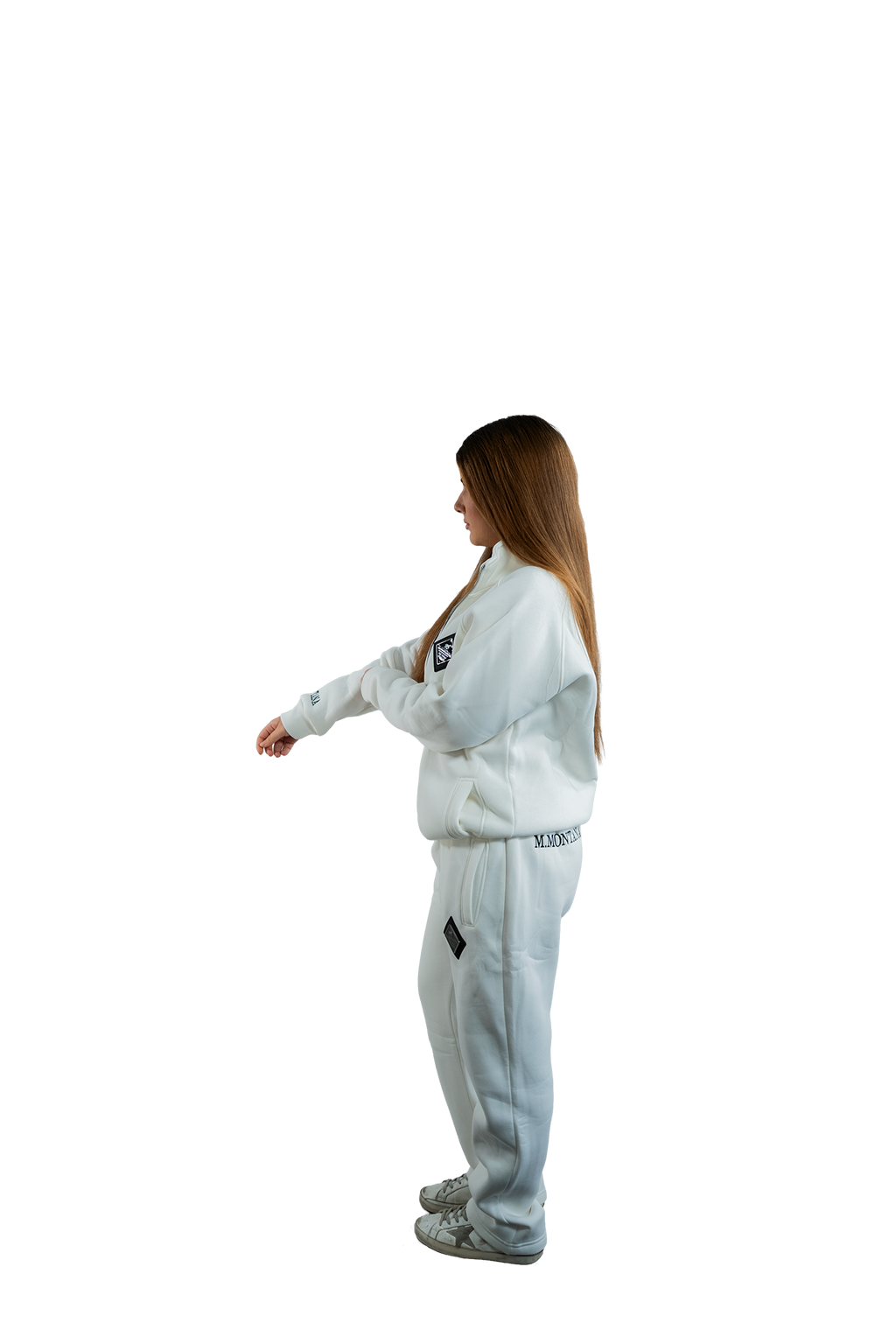 WHITE ZIP JACKET