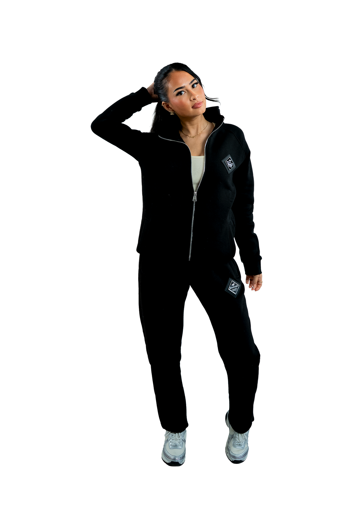 BLACK ZIP JACKET
