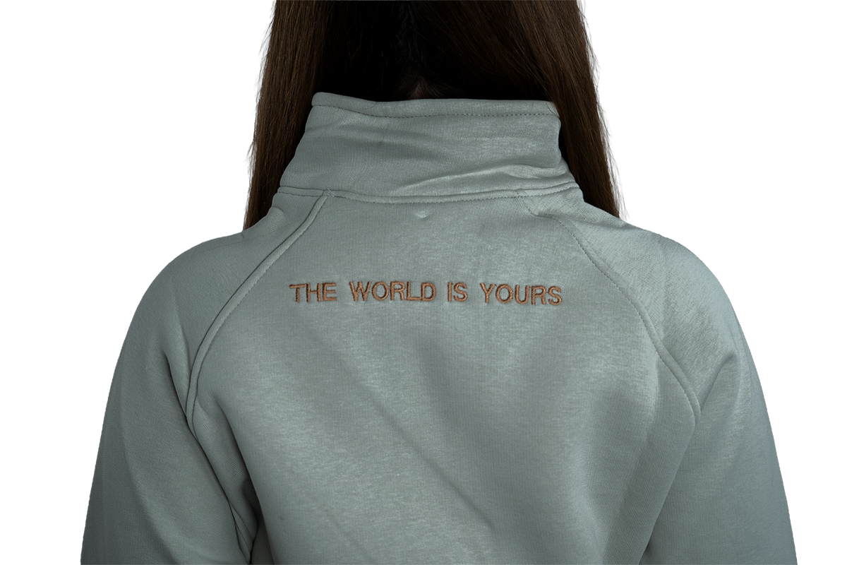 GREY ZIP JACKET