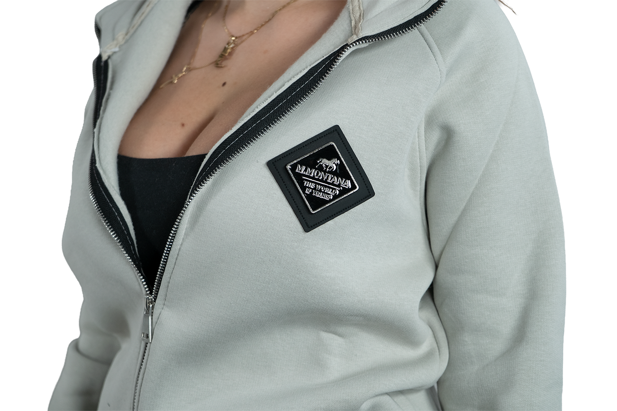GREY ZIP JACKET