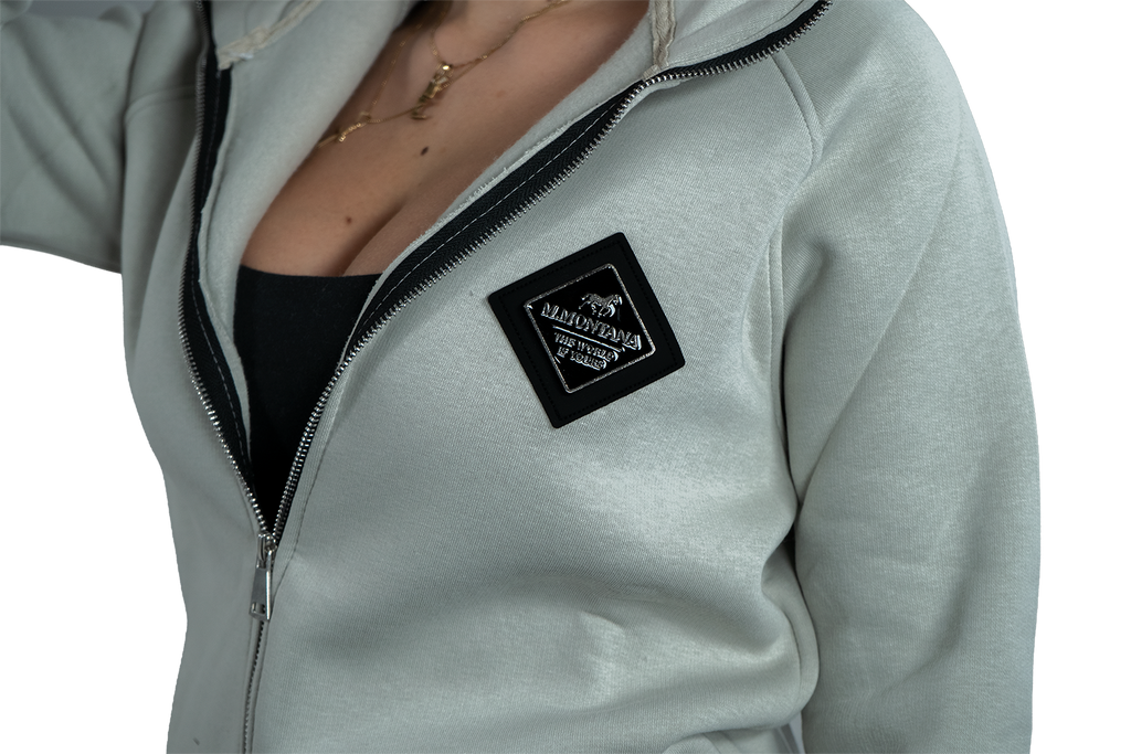 GREY ZIP JACKET