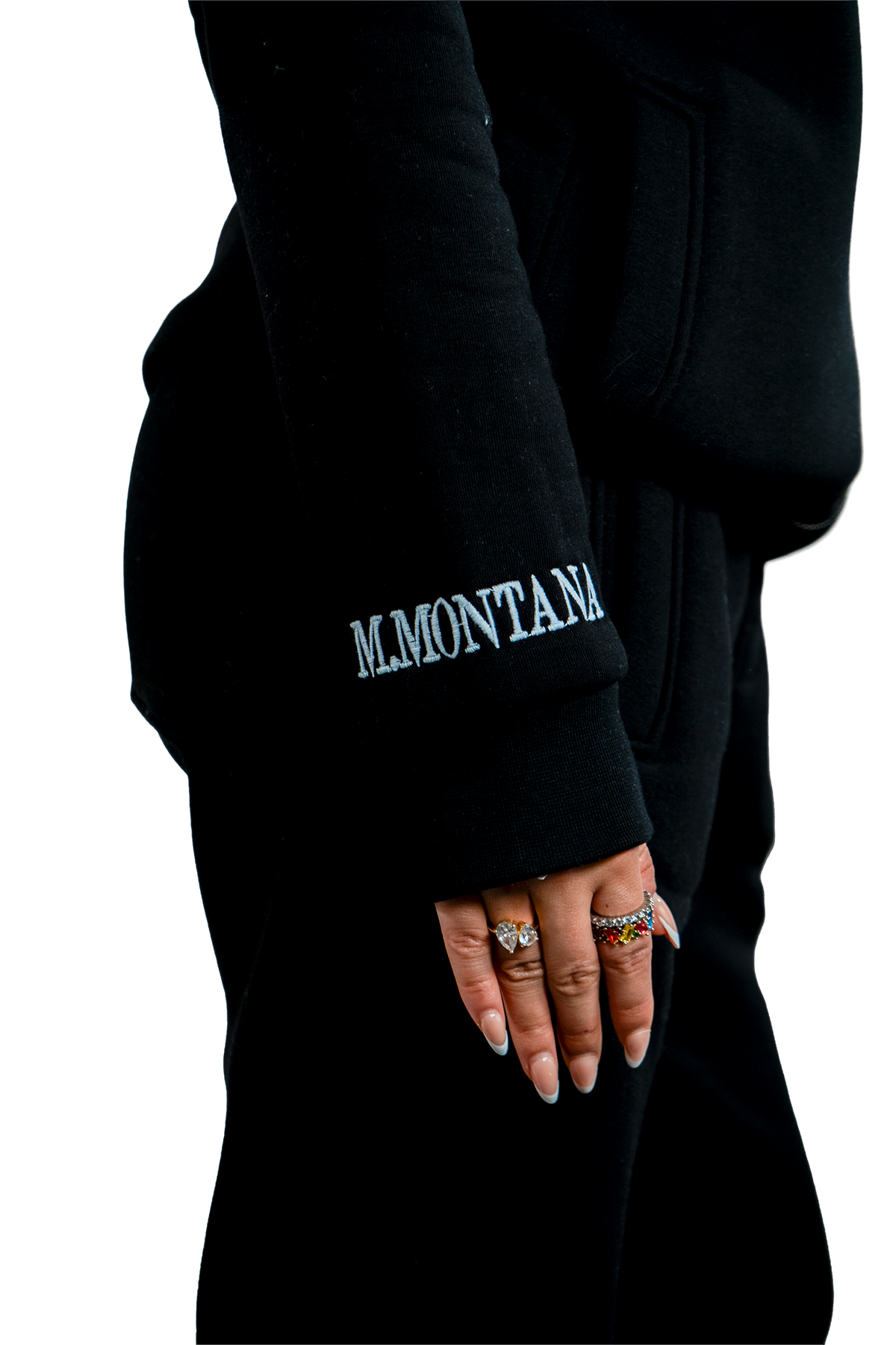 BLACK ZIP JACKET