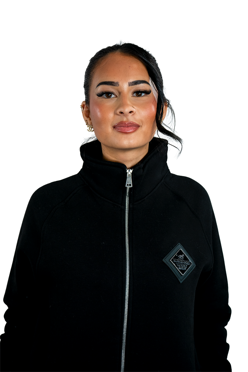 BLACK ZIP JACKET