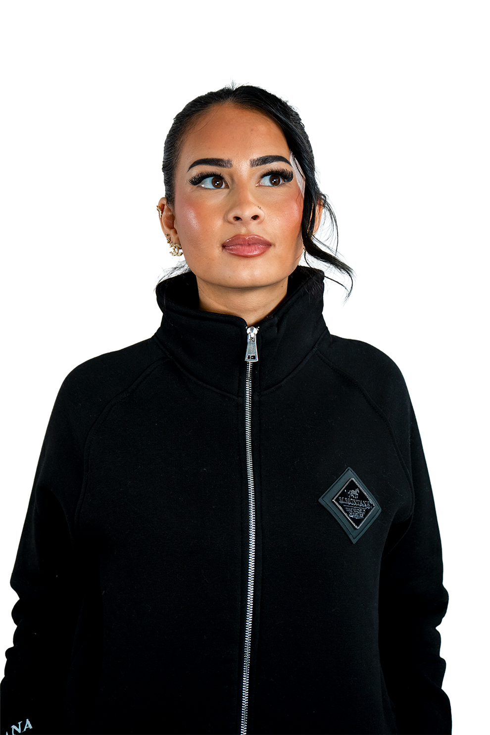 BLACK ZIP JACKET