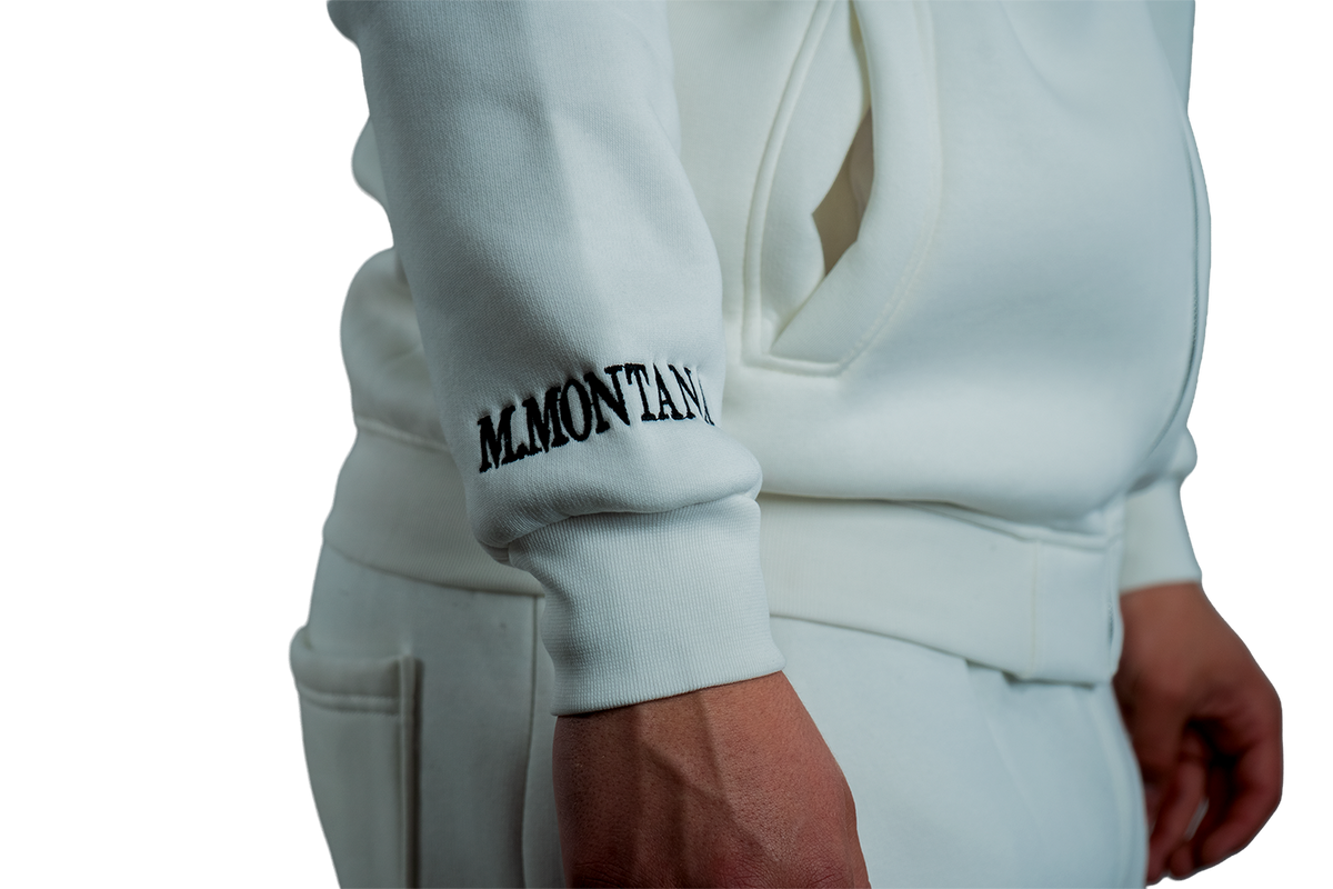 WHITE ZIP JACKET