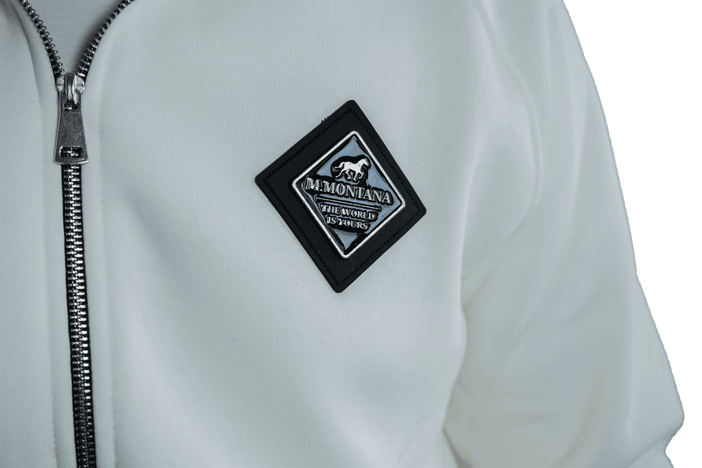 WHITE ZIP JACKET