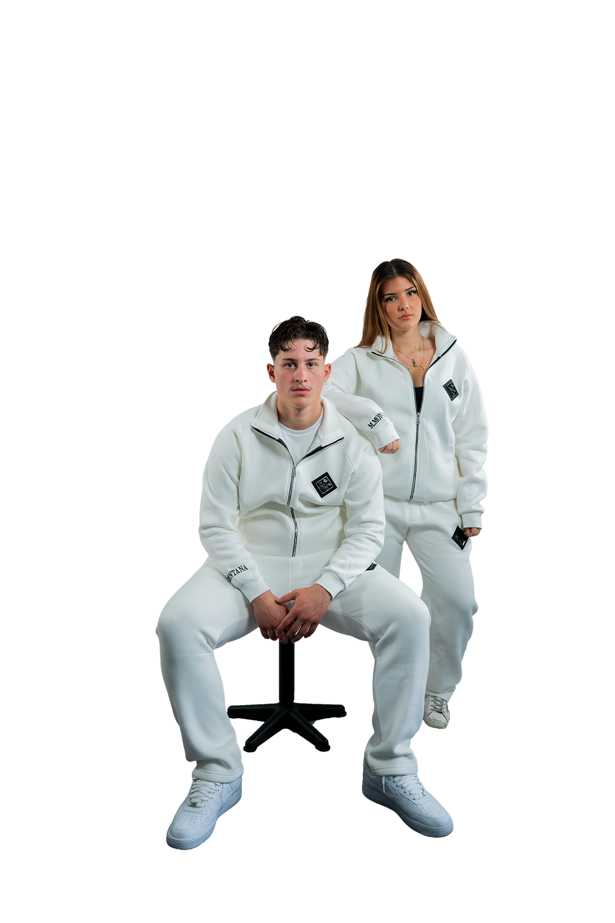 WHITE ZIP JACKET